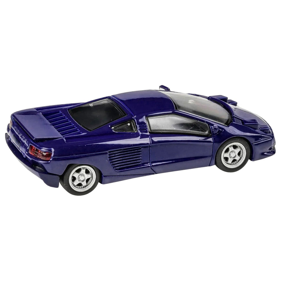 1991 Cizeta V16T Monterey Blue 1/64 Diecast Model Car by Paragon Models