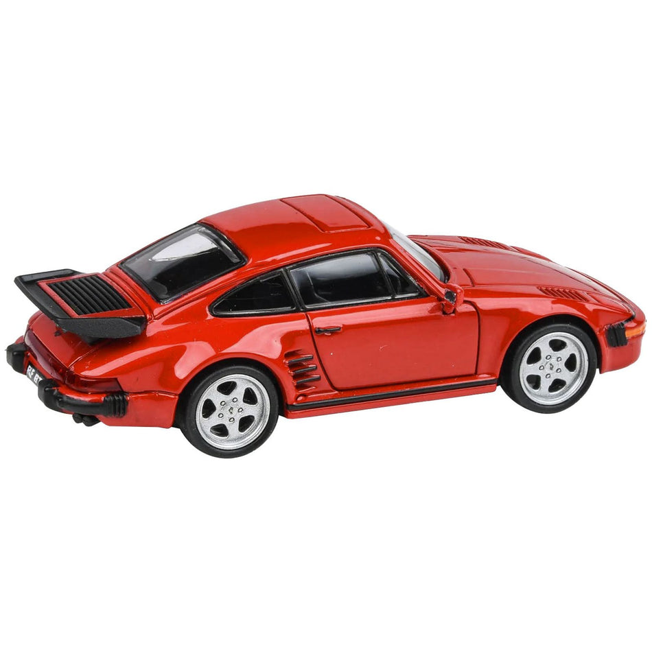 1986 RUF BTR Slantnose Guards Red 1/64 Diecast Model Car by Paragon Models