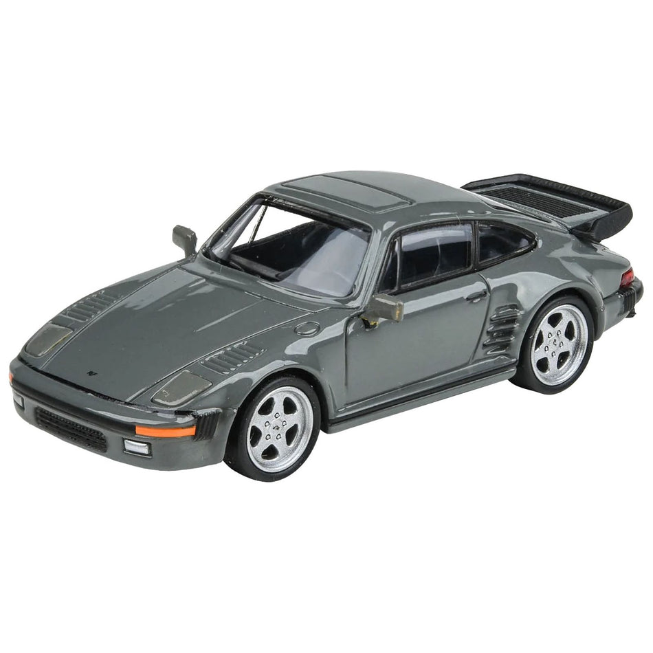 1986 RUF BTR Slantnose Gray 1/64 Diecast Model Car by Paragon Models