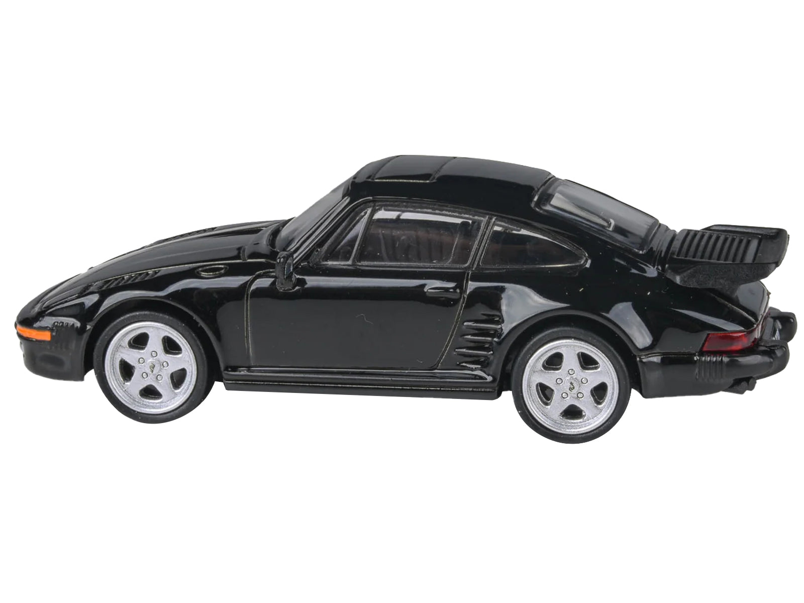 1986 RUF BTR Slantnose Black 1/64 Diecast Model Car by Paragon Models