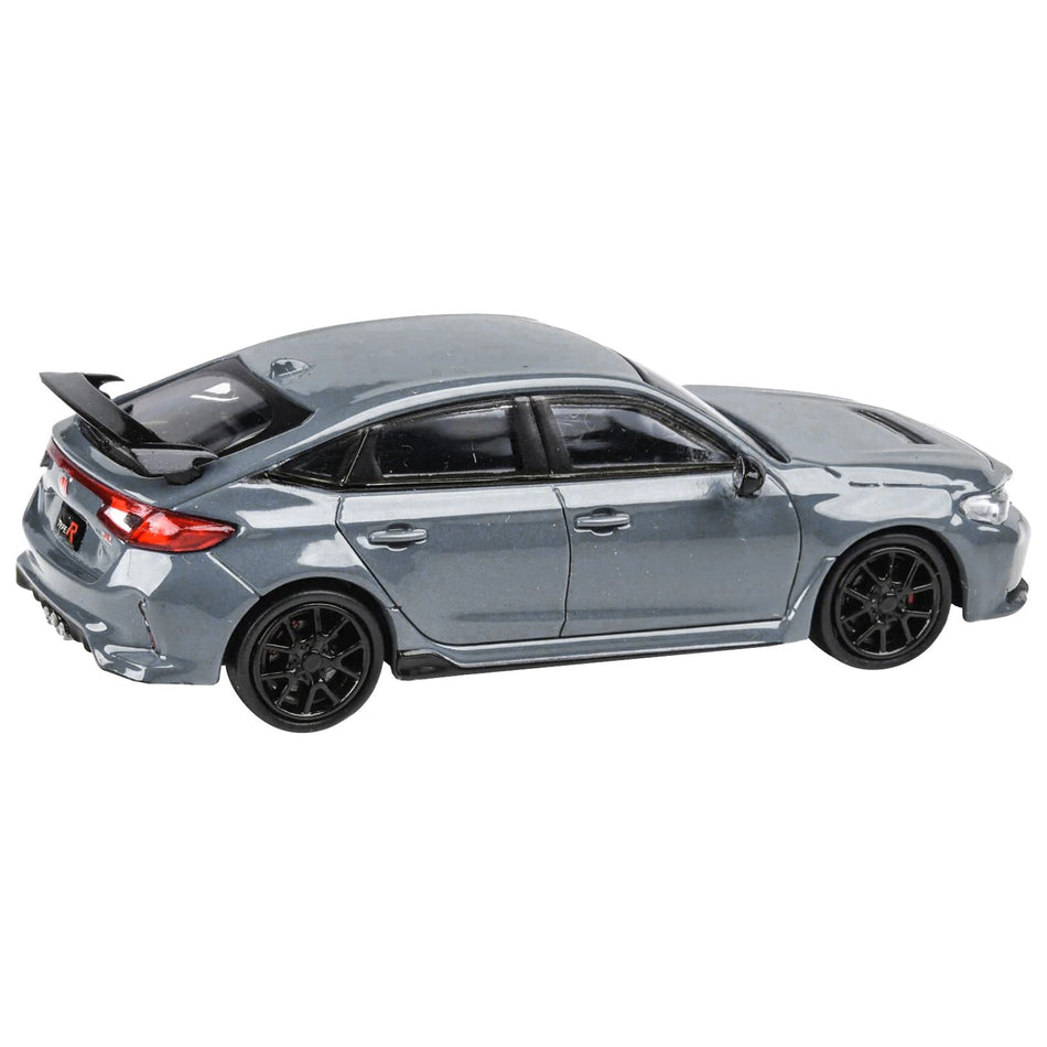 2023 Honda Civic Type R FL5 Sonic Gray Pearl 1/64 Diecast Model Car by Paragon Models