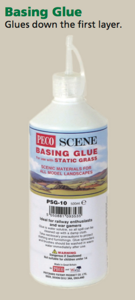 STATIC GRASS BASING GLUE      