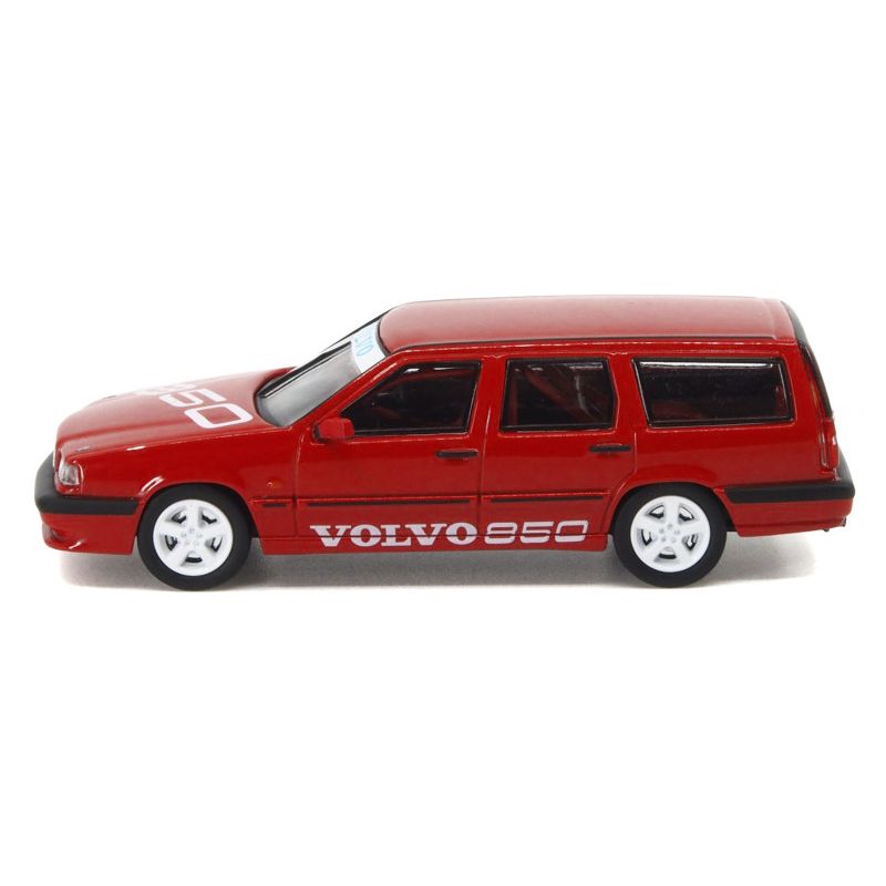 Red Volvo 850 wagon model