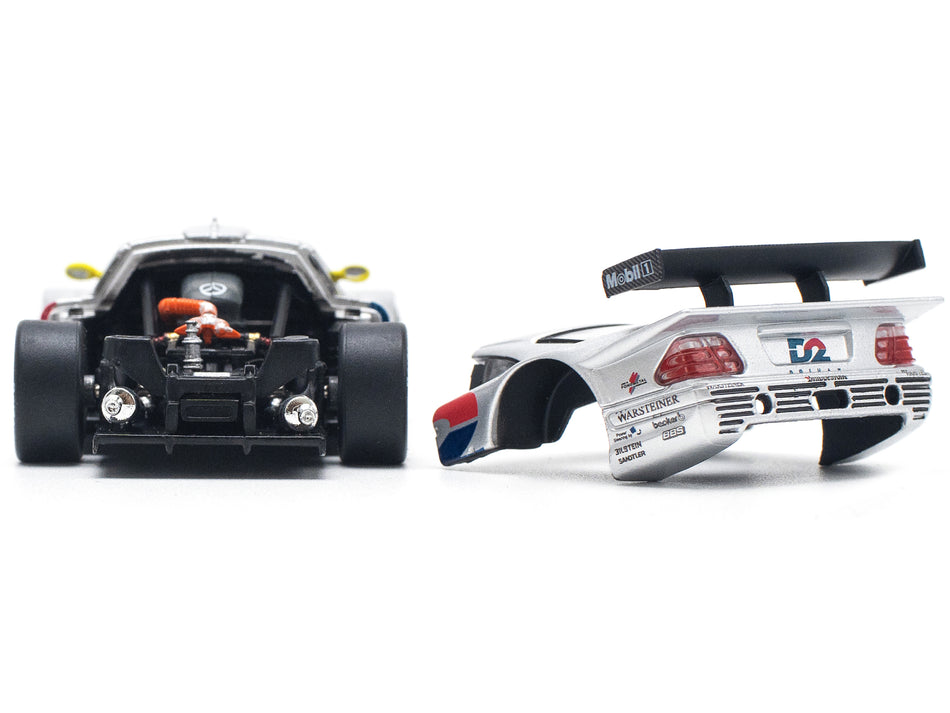 Mercedes-Benz CLK GTR #11 "D2 Privat" "FIA GT Championship" (1997) 1/64 Diecast Model Car by Pop Race