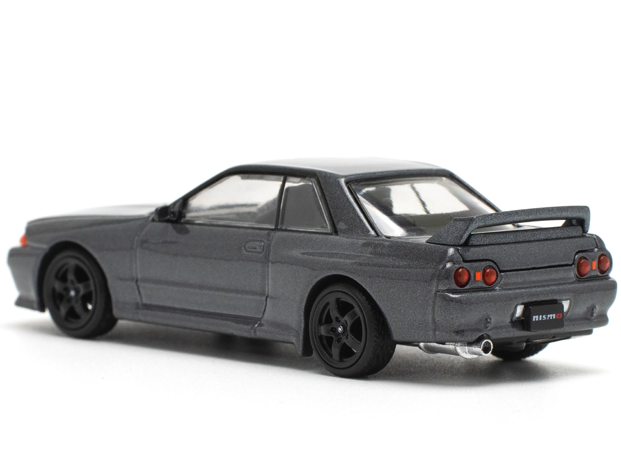 GTR R32 RHD (Right Hand Drive) Gun Gray Metallic 1/64 Diecast Model Car by Pop Race