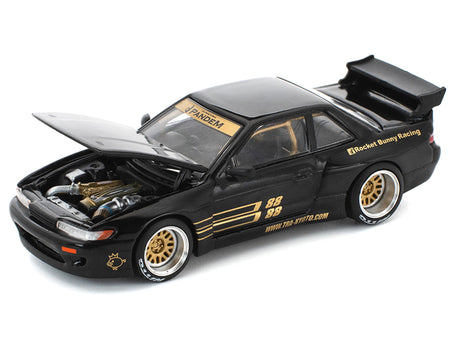 Black model car with hood open - PR640289-2__77451