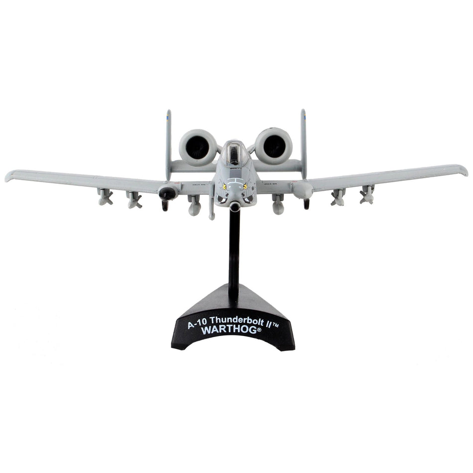 Fairchild Republic A-10 Thunderbolt II Warthog Aircraft "163rd Fighter Squadron Blacksnakes" United States Air Force 1/140 Diecast Model Airplane by Postage Stamp