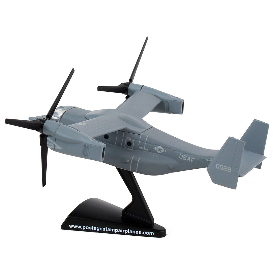 Bell Boeing V-22 Osprey Marine Helicopter United States Air Force 1/150 Diecast Model by Postage Stamp