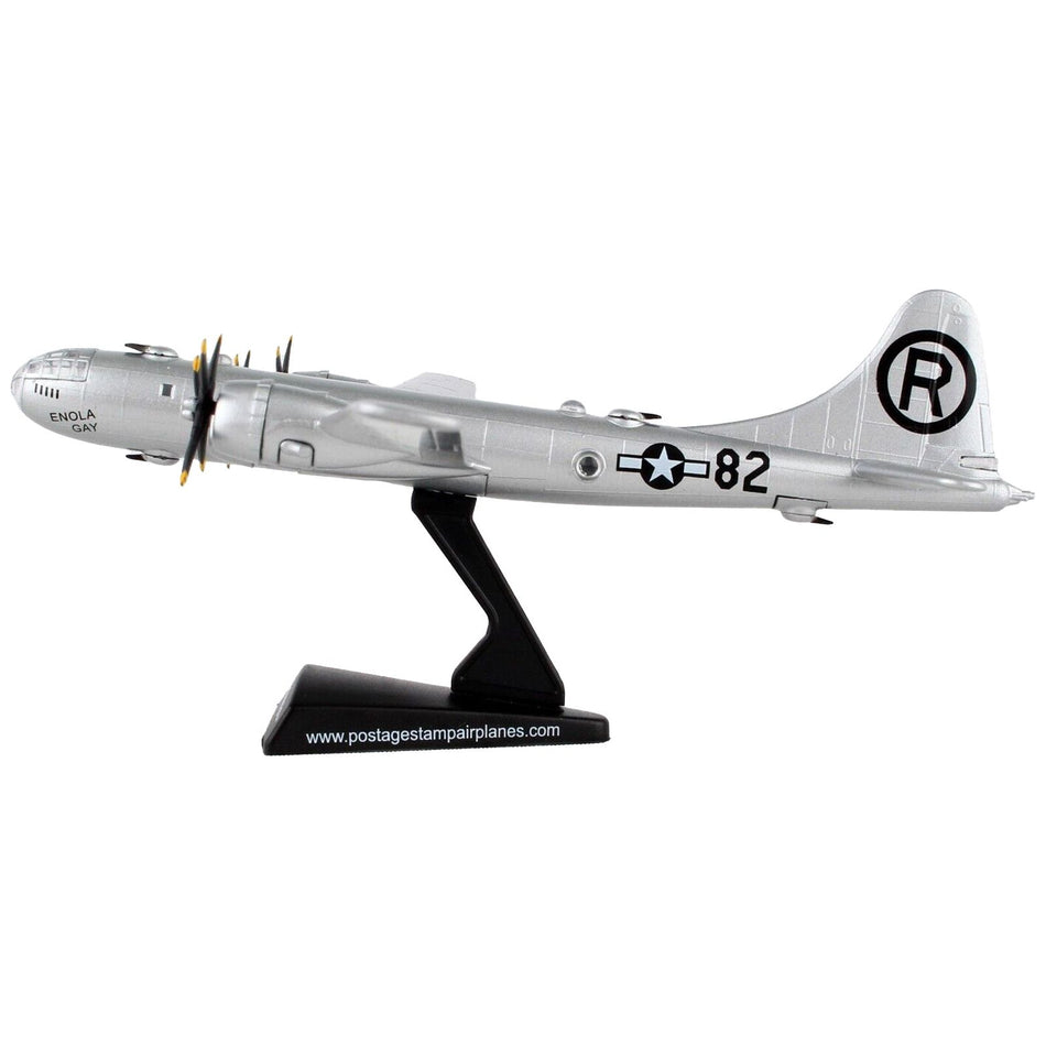 Boeing B-29 Superfortress Aircraft #82 "Enola Gay" United States Army Air Force 1/200 Diecast Model Airplane by Postage Stamp