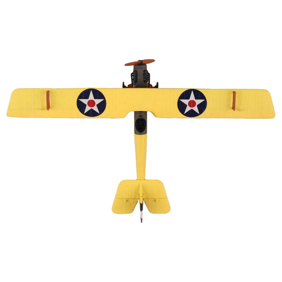 Curtiss JN4 "Jenny" Biplane Aircraft "US Air Mail Service" United States Army 1/100 Diecast Model Airplane by Postage Stamp