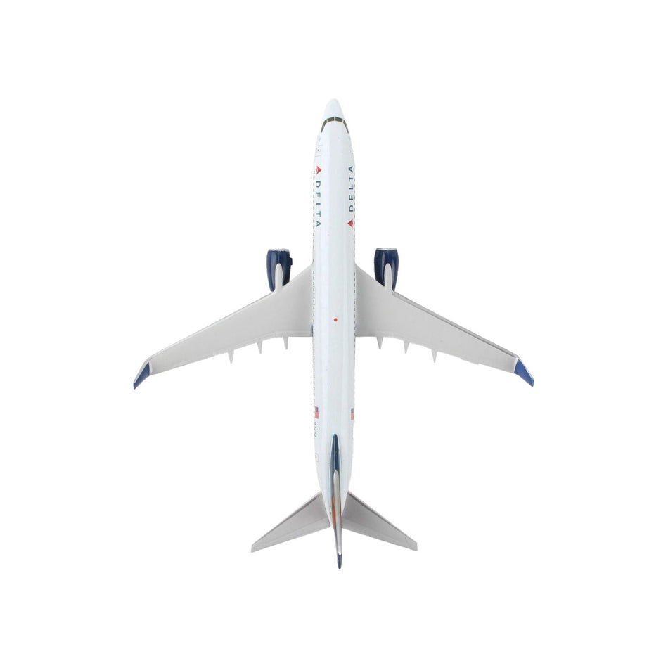 Boeing 737-800 Next Generation Commercial Aircraft "Delta Air Lines" 1/300 Diecast Model Airplane by Postage Stamp