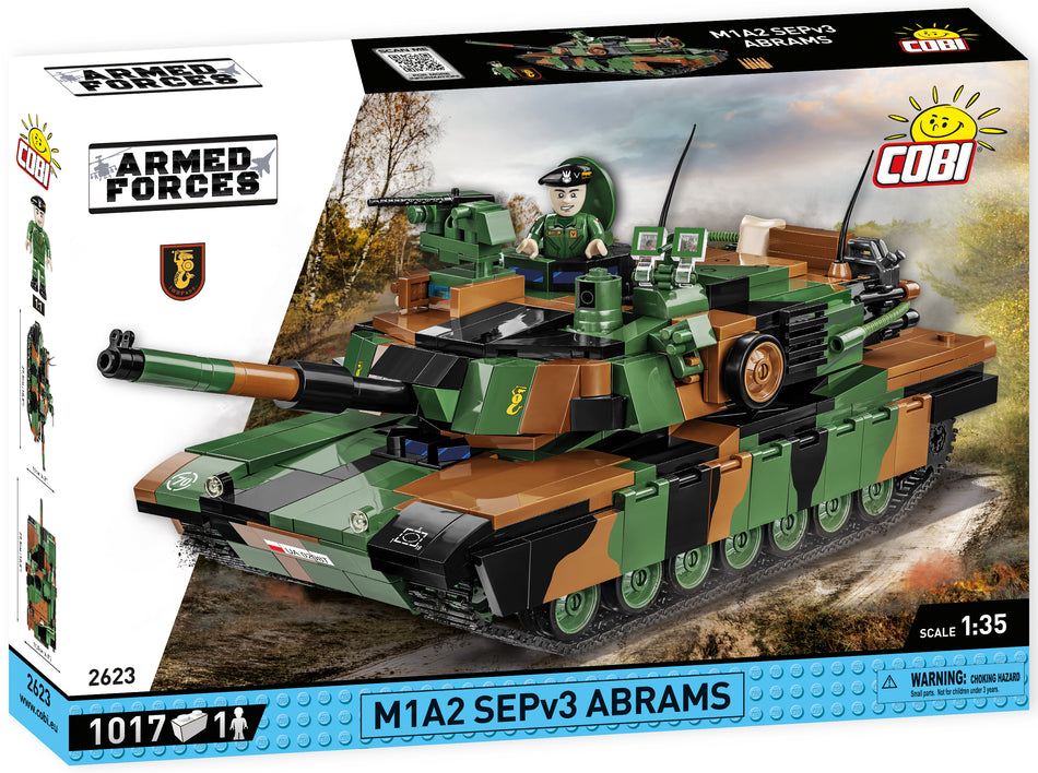 Cobi 1017pcs Armed Forces M1A2 SEPV3 ABRAMS