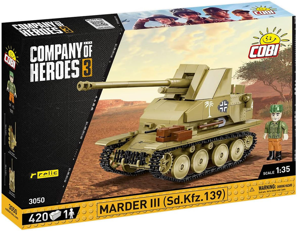 Cobi 420pcs COH MarderII (SD.KFZ.139)