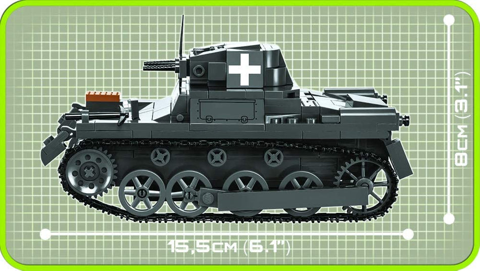 Cobi 330pcs HC WWII Panzer I AUSF.A