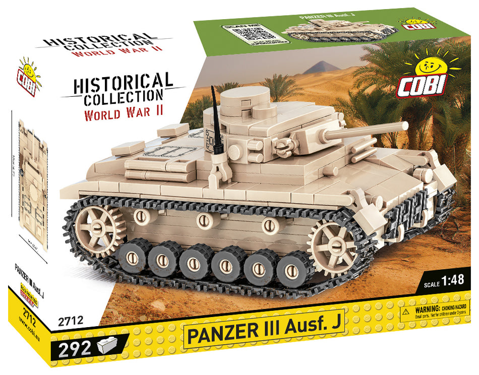 Cobi 292pcs HC WWII Panzer III AUSF J