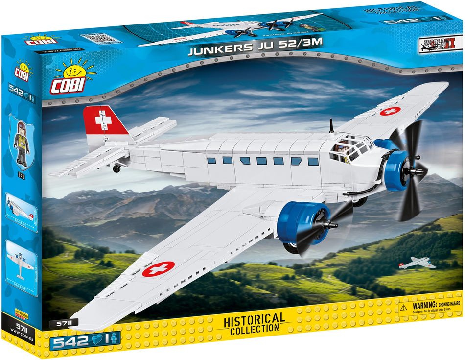 Cobi 542pcs HC WWII Junkers JU 52/3M