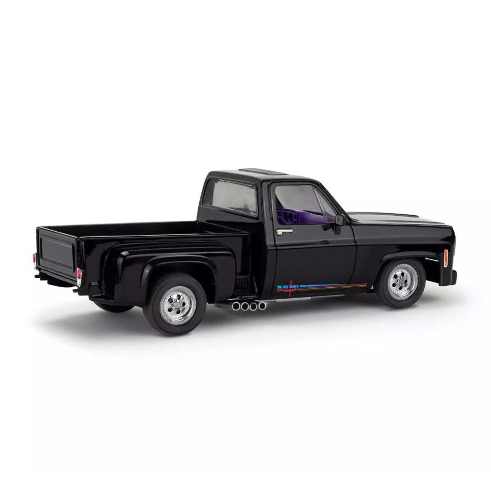 Black classic pickup truck model RMX145529090_A2_H2VLRK86