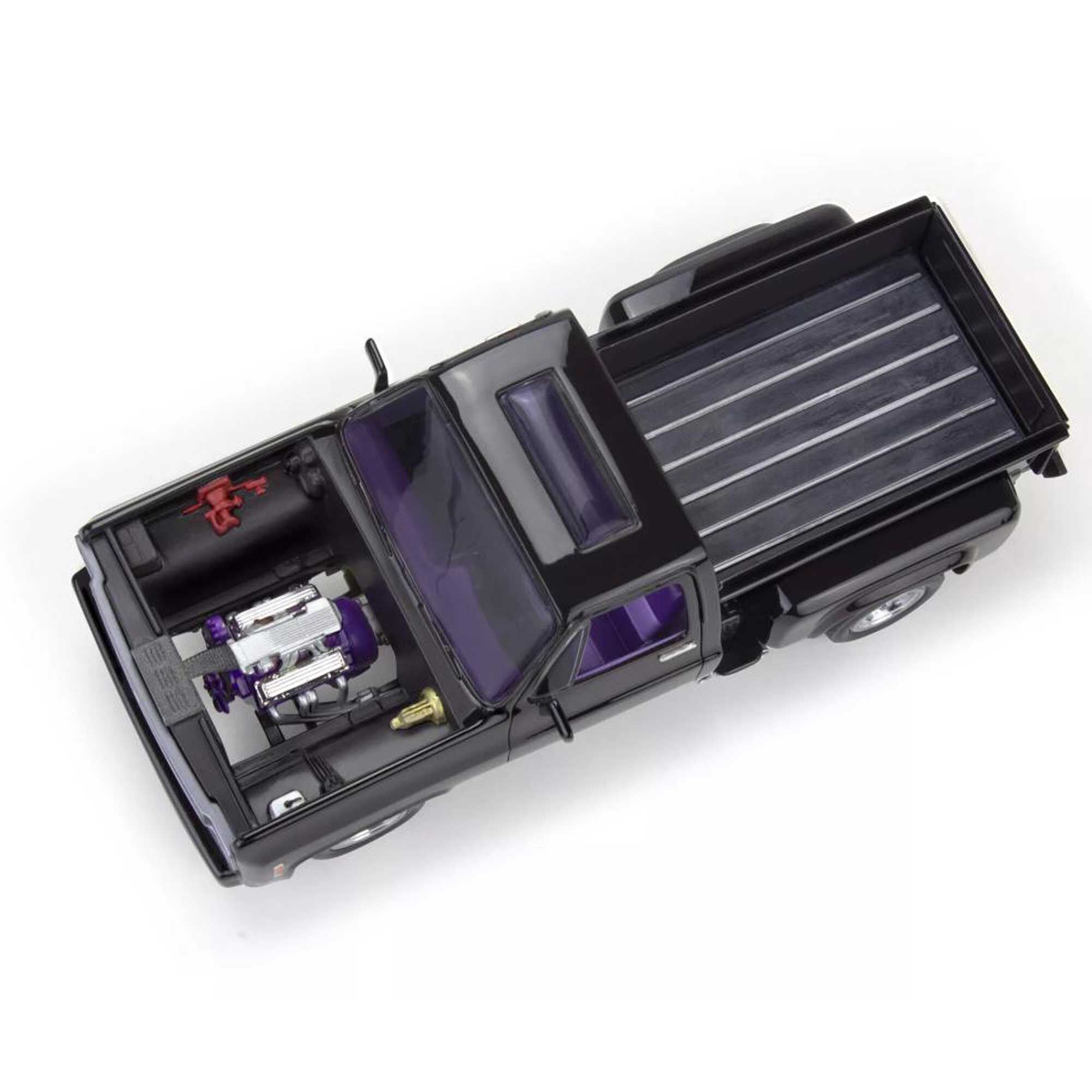 Black model truck RMX145529090_A4_H2VLRK86, top view.
