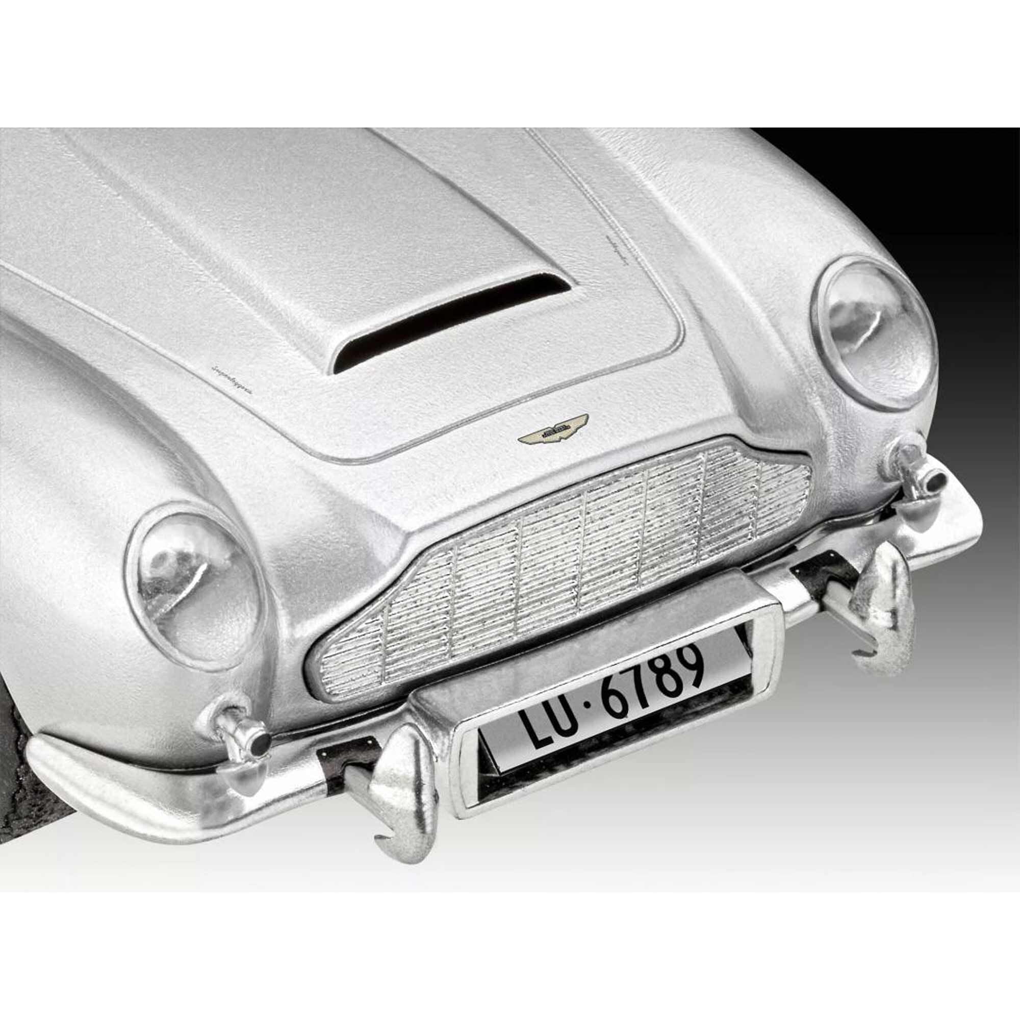 Silver Aston Martin model RMX145549090_A4_H9EAUN3K