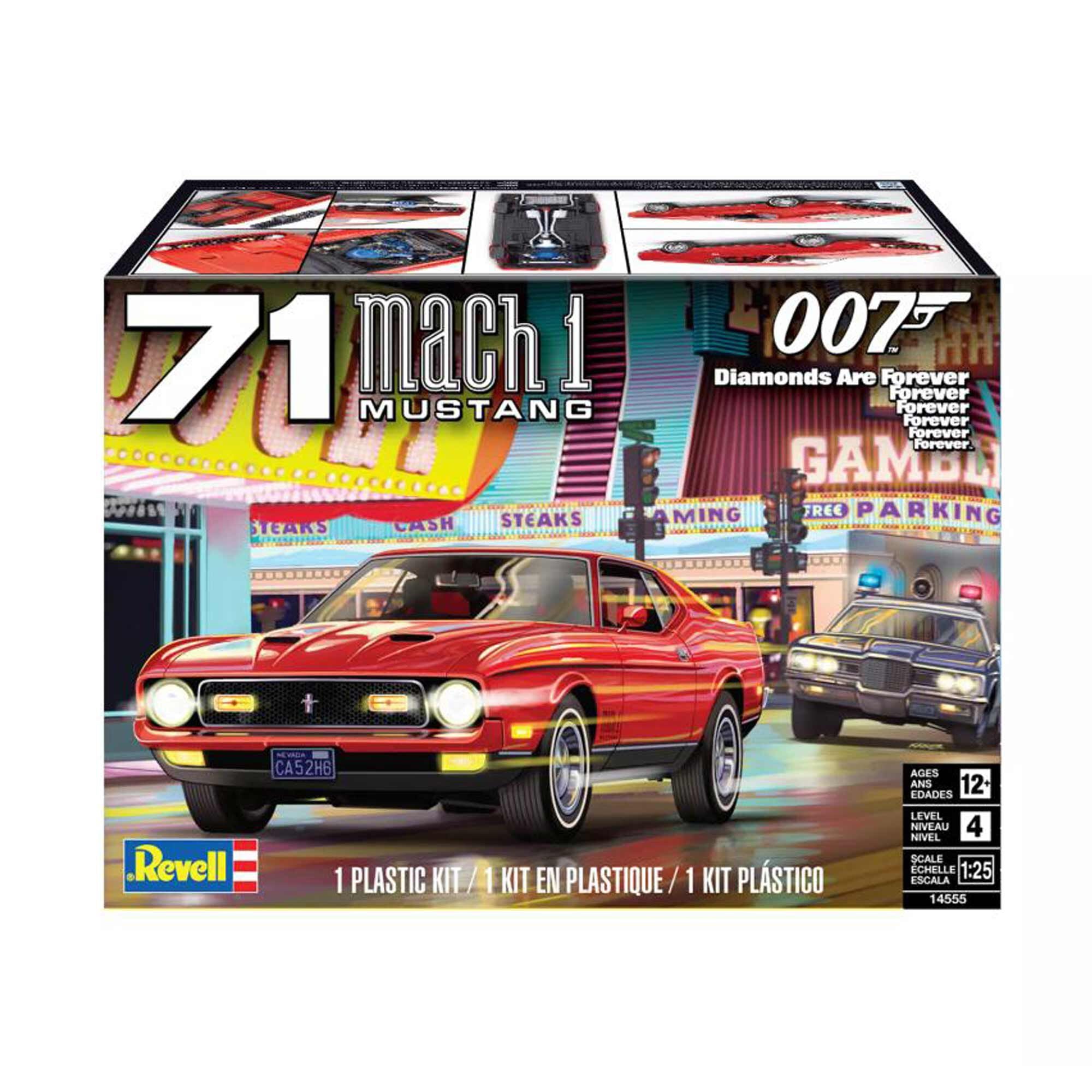 Revell 71 Mach 1 Mustang model kit - RMX145559090