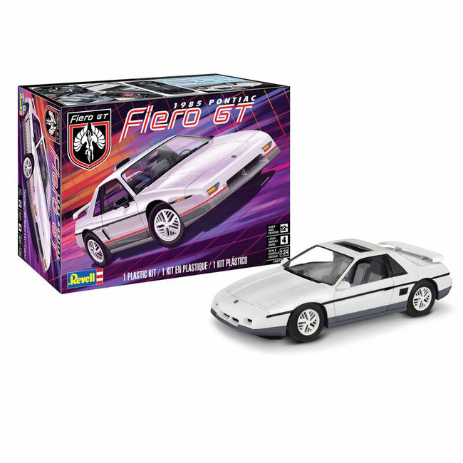 Revell 1/24 1985 Pontiac Fiero GT Model Kit - Skill Level 4