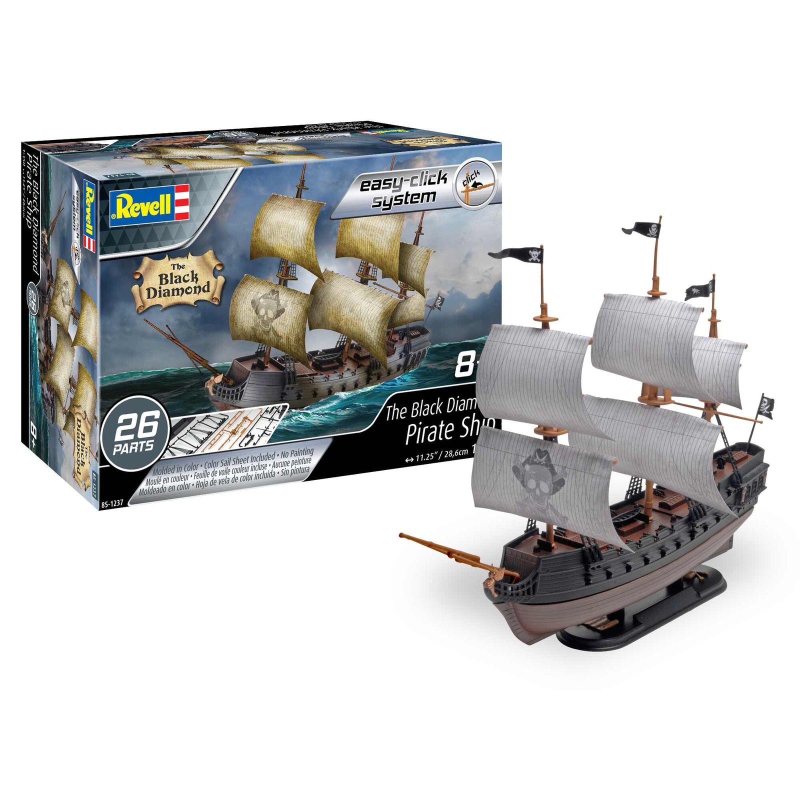 Revell Black Diamond Pirate Ship Model RMX851237