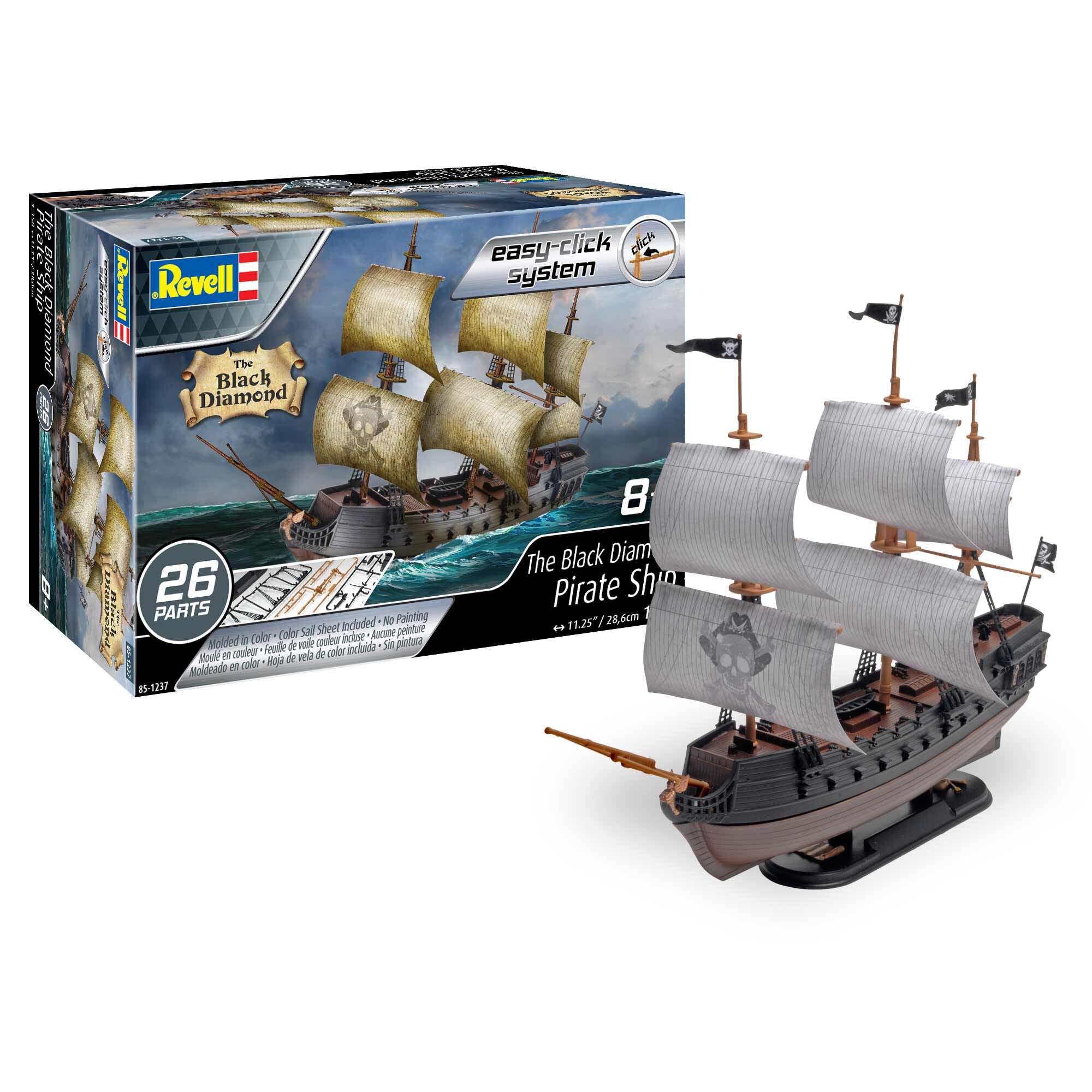 Revell Black Diamond Pirate Ship Model RMX851237