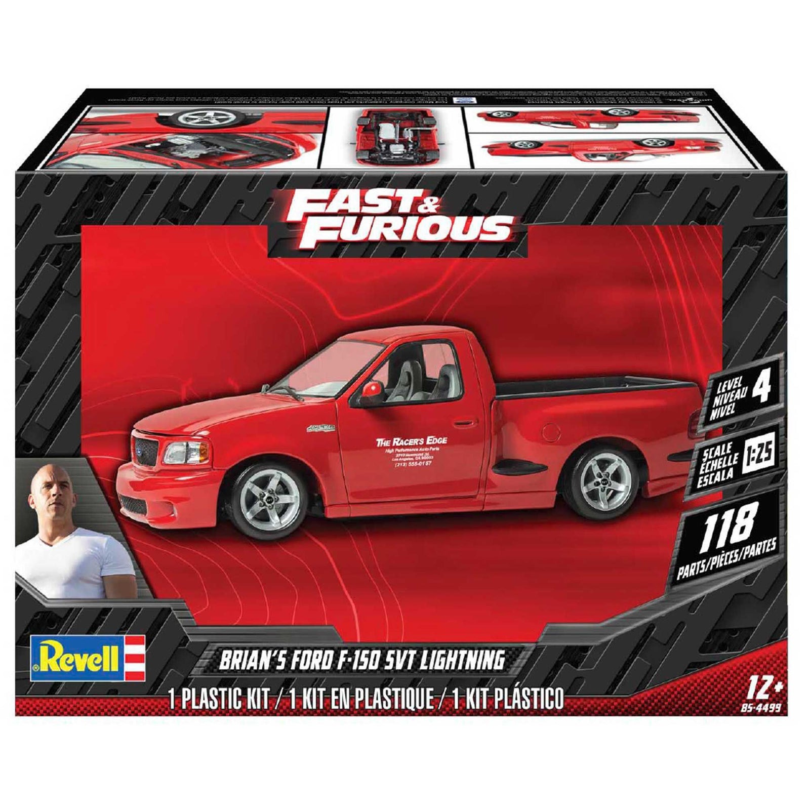 Revell Brian's Ford F-150 SVT Lightning model kit