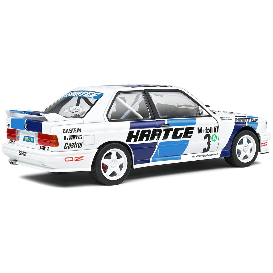 BMW E30 M3 Gr. A #3 Ingvar Carlsson - Per Carlsson "Adac Rallye Deutchland" (1990) "Competition" Series 1/18 Diecast Model Car by Solido