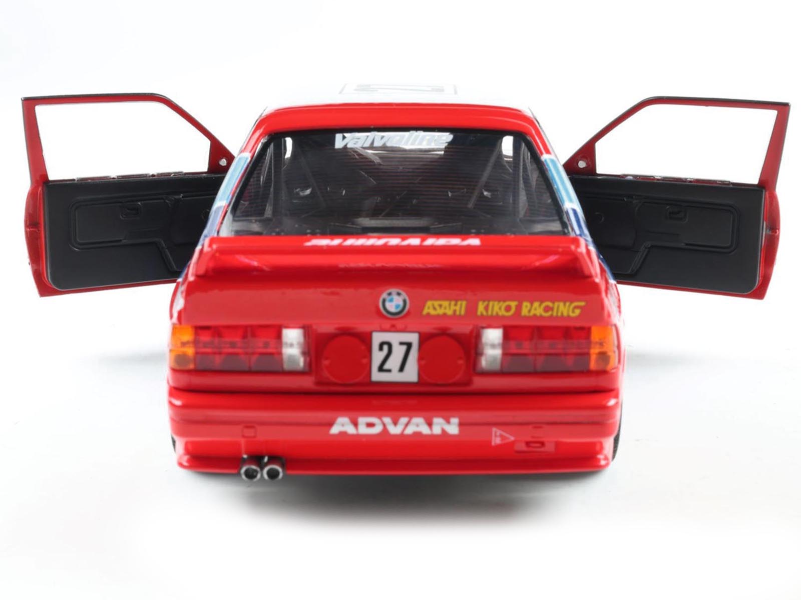 Red BMW race car with open doors, S1801529-5__99378