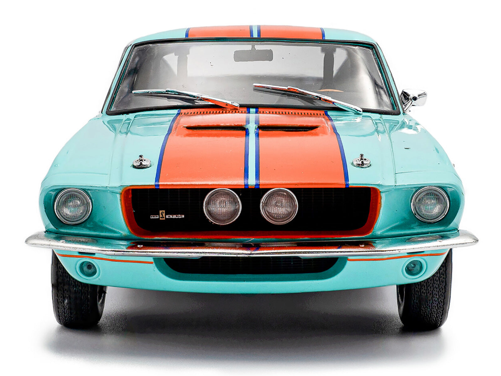 Shelby Mustang GT500 Gulf Racing Model Car