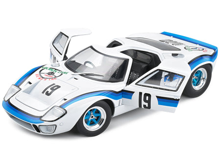 Ford GT40 MK.1 RHD (Right Hand Drive) #19 Emilio Marta "Angola Championship" (1973) "Competition" Series 1/18 Diecast Model Car by Solido - view 2