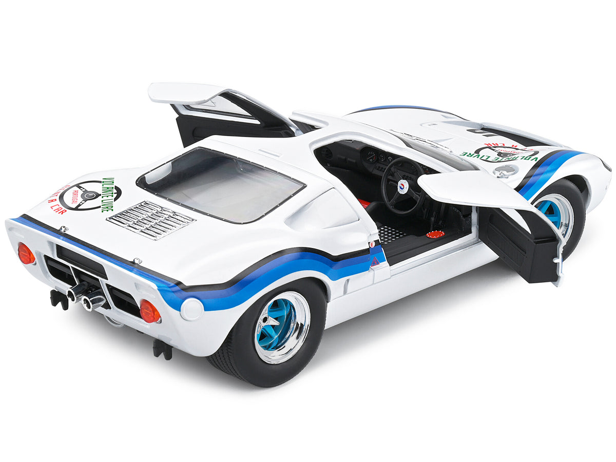 Ford GT40 MK.1 RHD (Right Hand Drive) #19 Emilio Marta "Angola Championship" (1973) "Competition" Series 1/18 Diecast Model Car by Solido - view 4