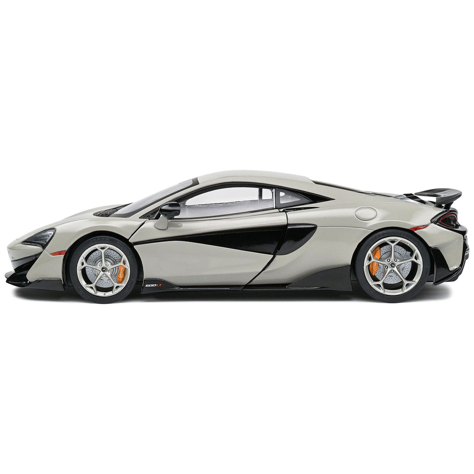 2018 McLaren 600 LT Coupe Blade Silver 1/18 Diecast Model Car by Solido