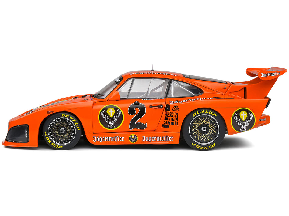 Porsche 935 K3 #2 Axel Plankenhorn "DRM (Deutsche Rennsport Meisterschaft)" (1980) "Competition" Series 1/18 Diecast Model Car by Solido