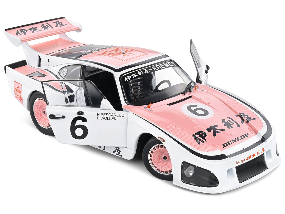 Porsche 935 K3 #6 Bob Wollek - Henri Pescarolo Winner "Suzuka 1000KM" (1981) "Competition" Series 1/18 Diecast Model Car by Solido - view 2