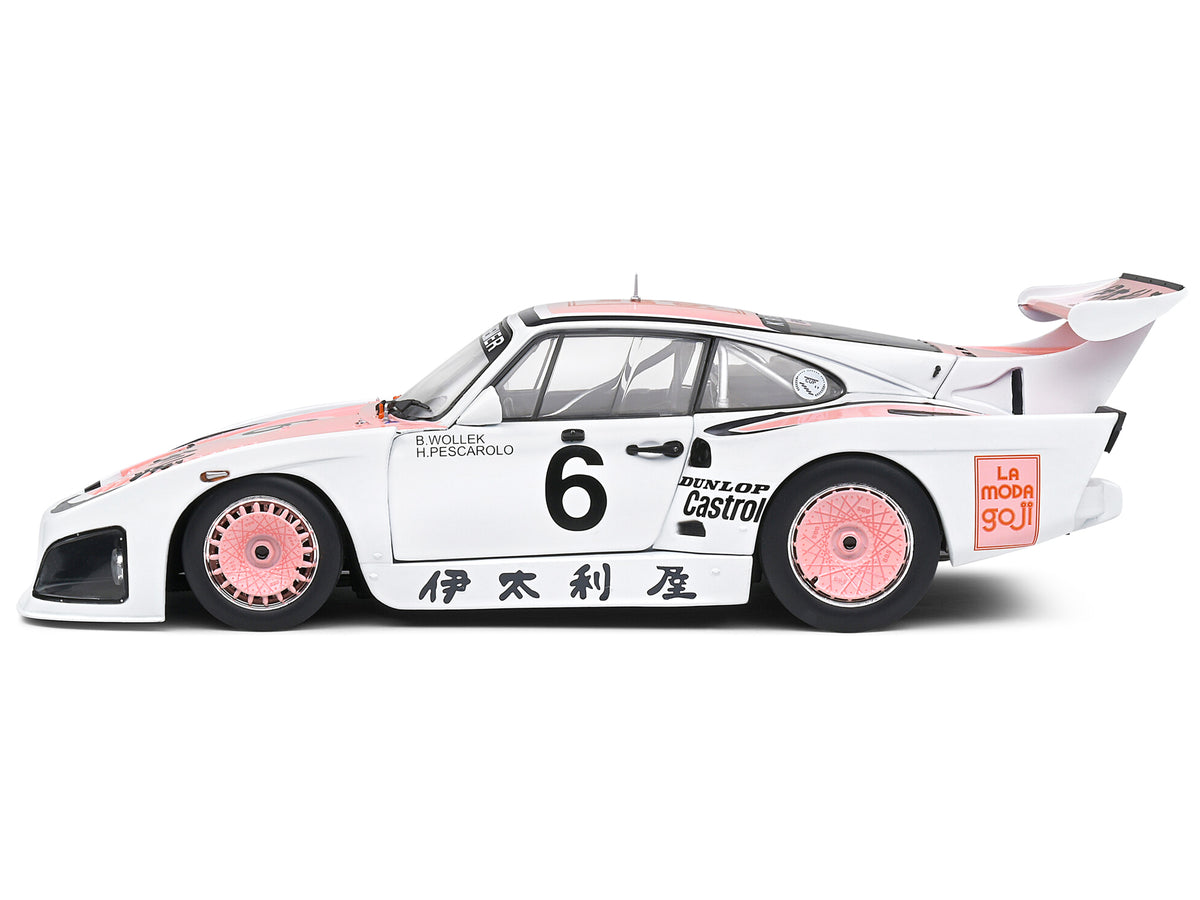 Porsche 935 K3 #6 Bob Wollek - Henri Pescarolo Winner "Suzuka 1000KM" (1981) "Competition" Series 1/18 Diecast Model Car by Solido - view 3