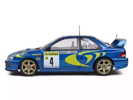 Subaru Impreza WRC #4 Piero Liatti - Fabrizia Pons Winner "Rallye Monte-Carlo" (1997) "Competition" Series 1/18 Diecast Model Car by Solido