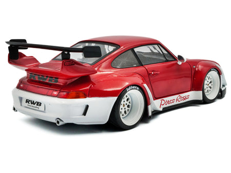 Red Porsche RWB Poco Rosso model car