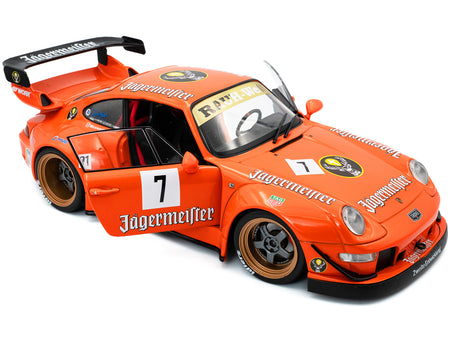 Porsche 911 GT2 Jagermeister race car model