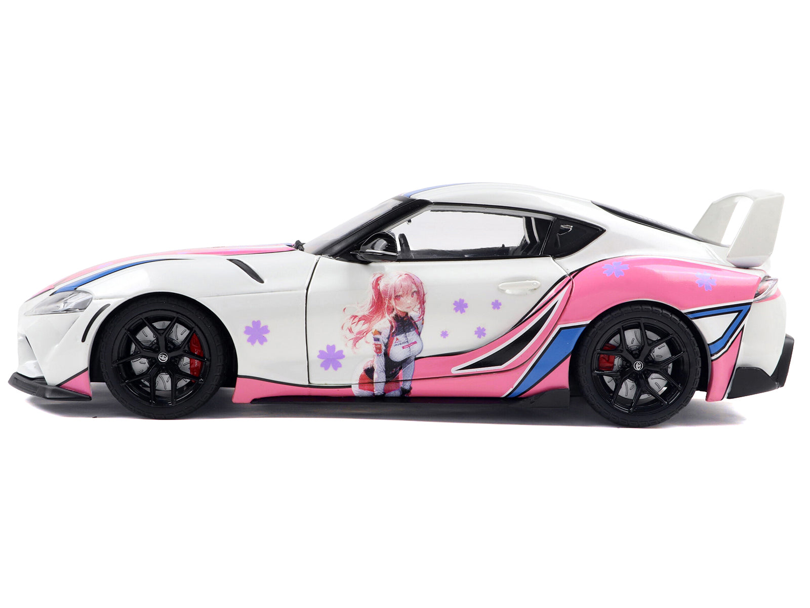 Anime-themed Toyota Supra S1809008-3__13104 model car