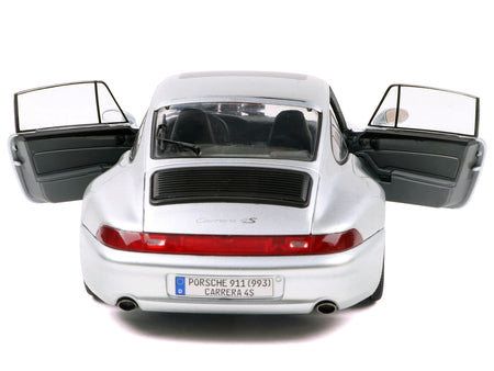 Silver Porsche 911 (993) Carrera 4S model S1810103-4__97387