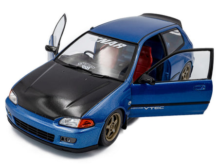 Blue Honda Civic S1810406-2__48467 model with open doors