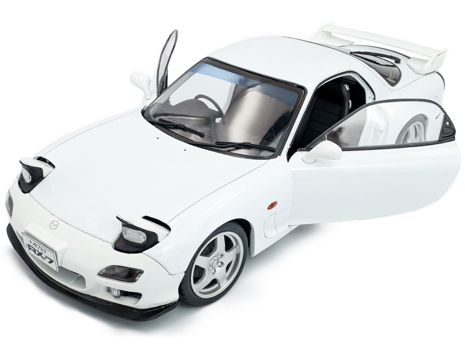 White Mazda RX-7 model car, S1810607-2__82256