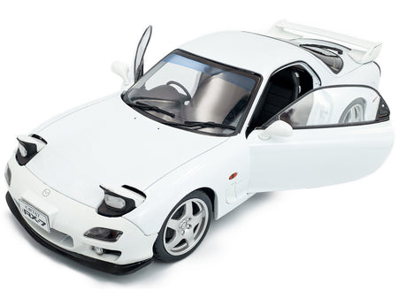 White Mazda RX-7 model car, S1810607-2__82256