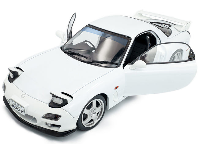 White Mazda RX-7 model car, S1810607-2__82256