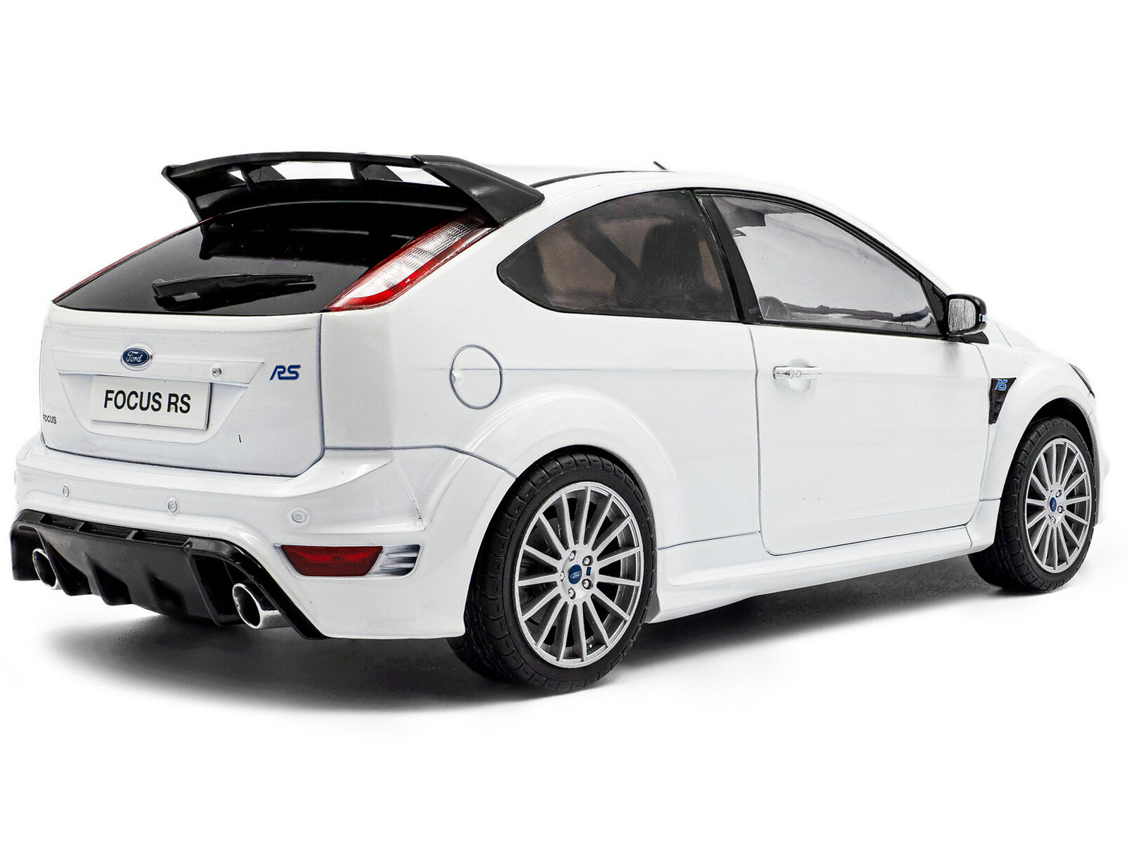 White Ford Focus RS car model