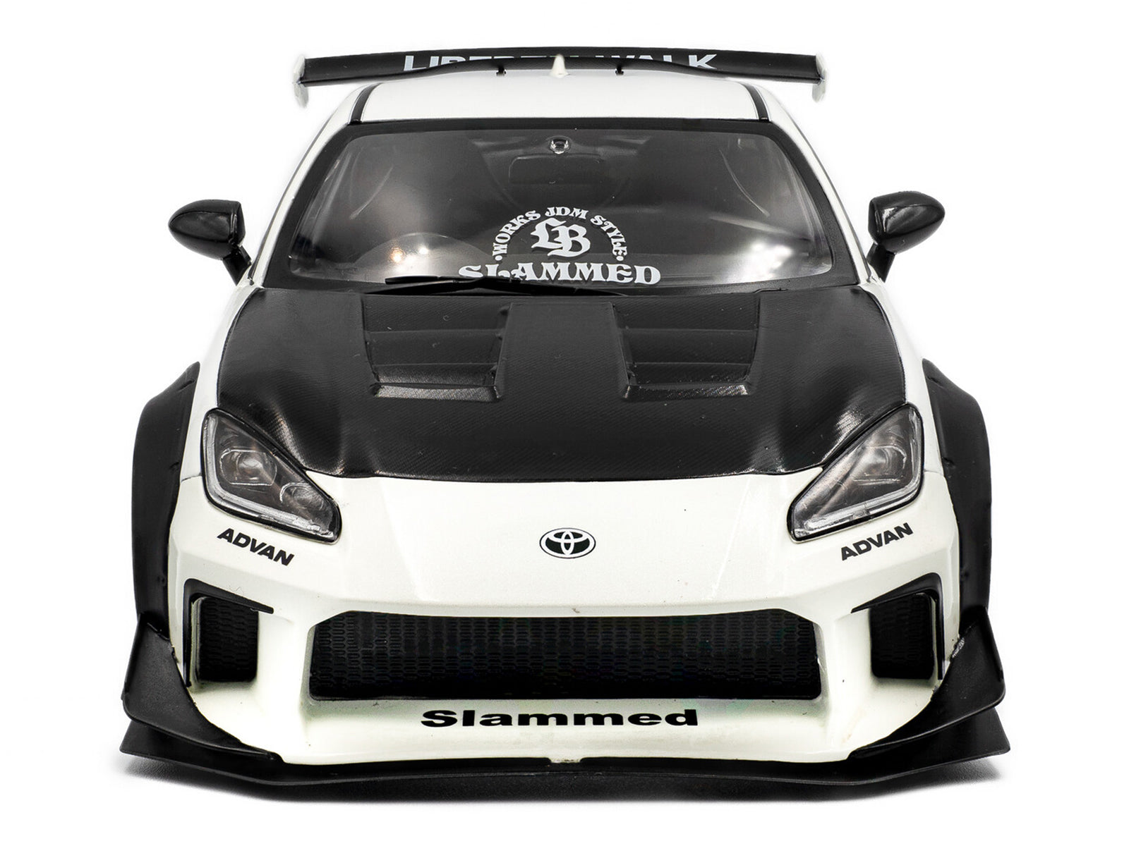 White and black slammed Toyota sports car S1813602-5__22491