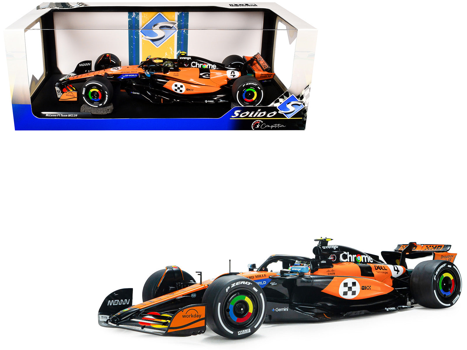 McLaren MCL39 #4 Lando Norris 