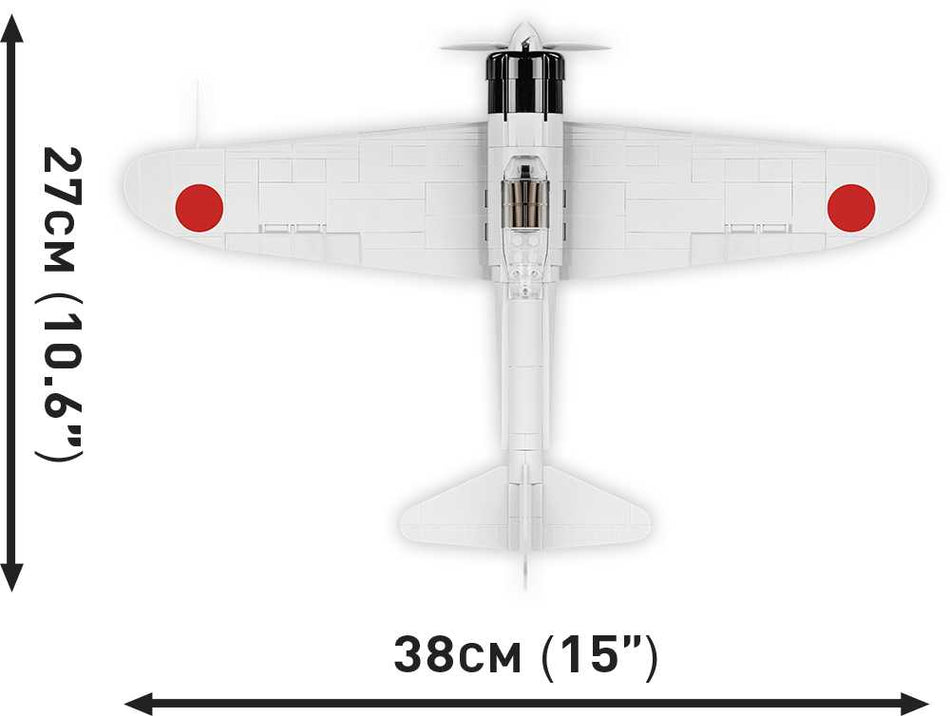 Cobi 347pcs HC WWII Mitsubishi A6M2 "Zero-SEN